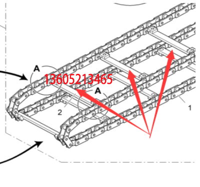 Imported paver feed rod part number 4606504129