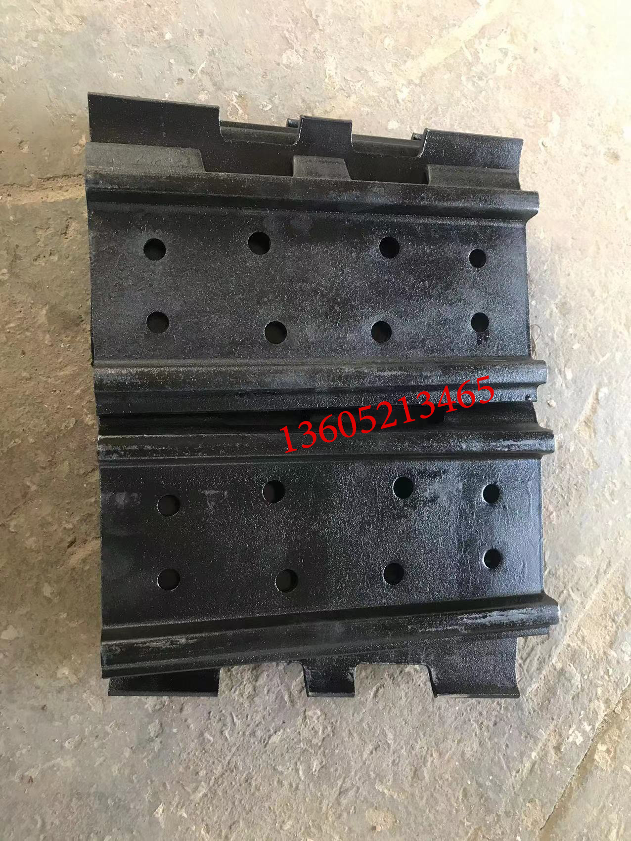 Sumitomo paver split track shoe steel plate L=300
