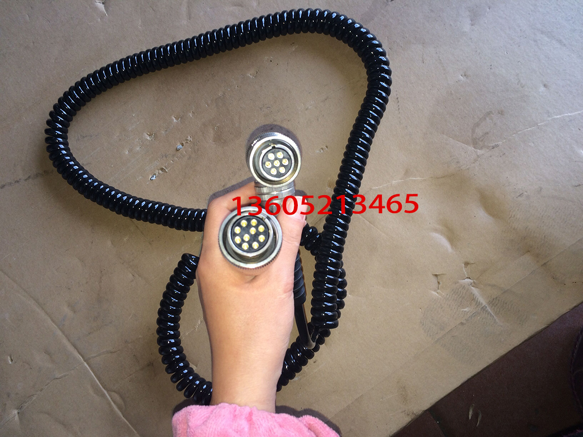 Sany paver leveling instrument connecting line