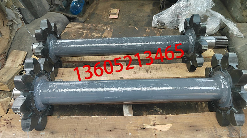 Zhongda KDT2000 paver scraper drive shaft, materia