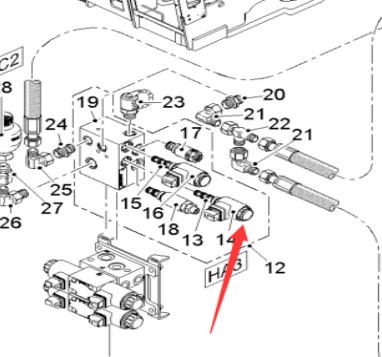 Milling machine magnetic valve coil part number 21