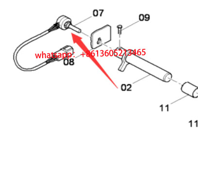 Danapak paver scraper level potentiometer part num