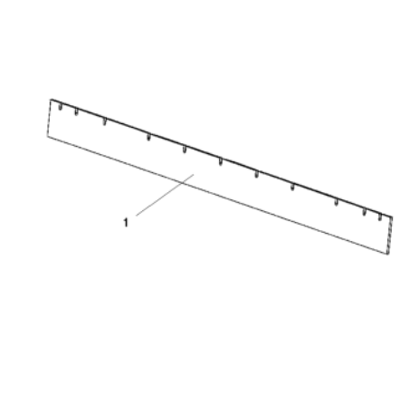 Danapak roller parts scraper plate part number 395