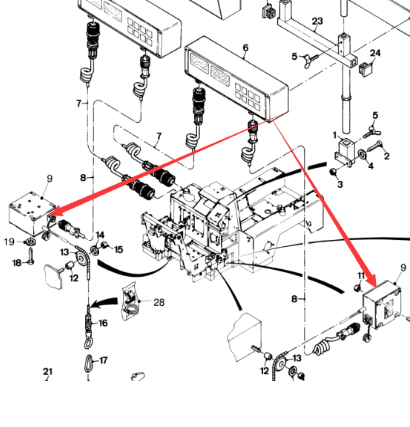 Milling machine milling depth regulator line Part 