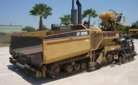 Remanufacturing used Carter AP-1050B paver