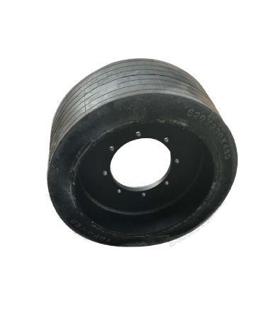W100H milling machine front wheel tire part number