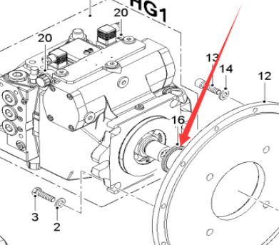 Milling machine hydraulic pump oil seal part numbe