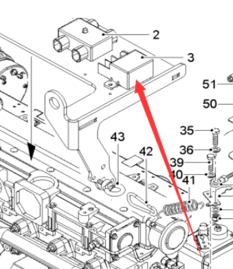 Milling machine power relay part No. 160438