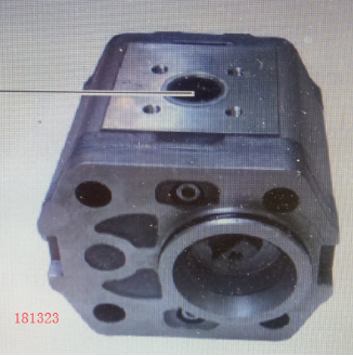 Milling machine double gear pump part number 18132