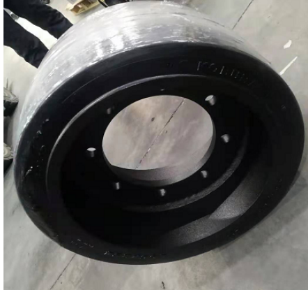 Milling machine W35-0503 front wheel solid tire pa