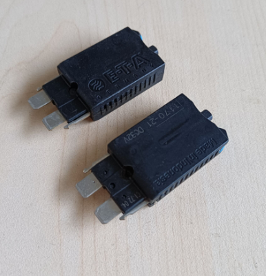 Milling machine self-restoring fuse 28V Part numbe