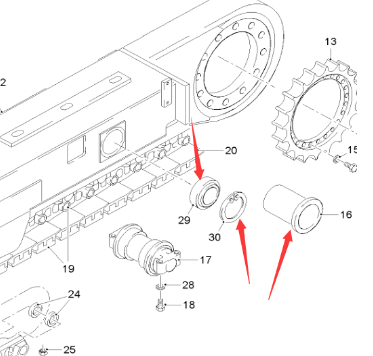 Wirtgen universal bearing part number 18503