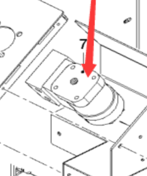 Milling machine steering machine part number 22429