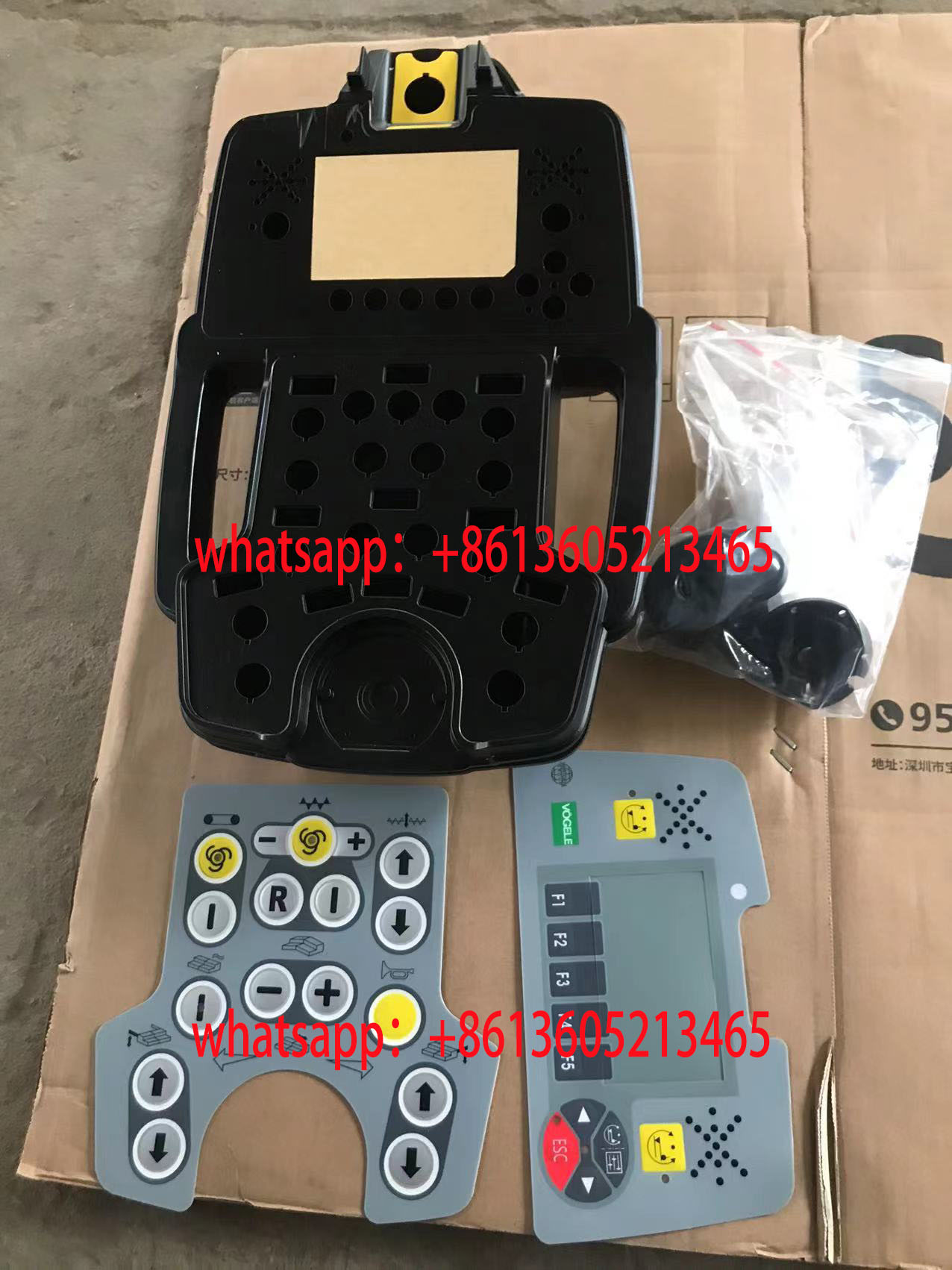 Paver Vogel Paver Parts Side Control Box Button Fi