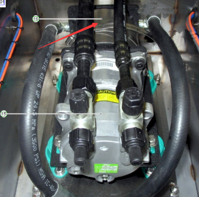 Wirtgen compressor coupling Part number 2093131
