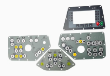 Paver Asphalt Paver Main Console Button Panel Film