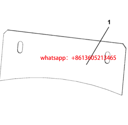 Road roller scraper part number 4812266535