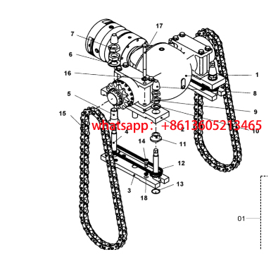 Imported paver walking chain 4812266526