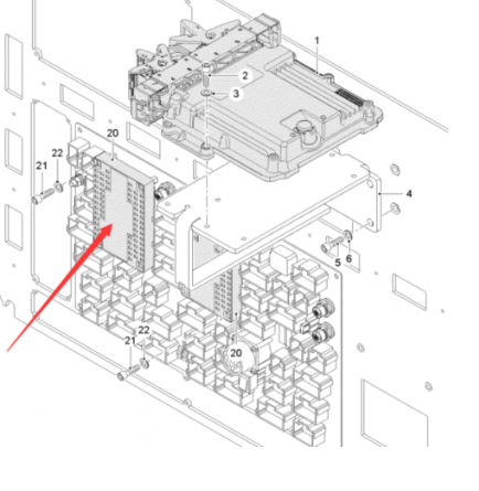 Wirtgen circuit board part number 2261569
