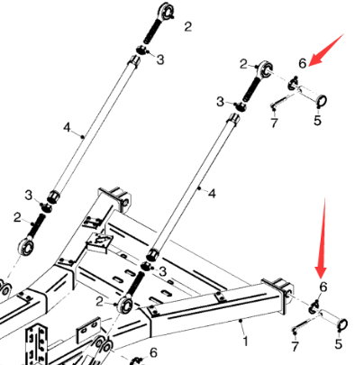 Wirtgen locking gasket part number 4826