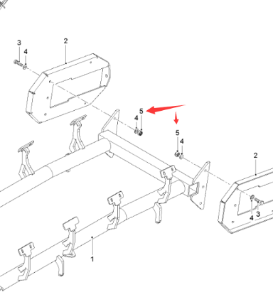 Wirtgen locking gasket part number 5131