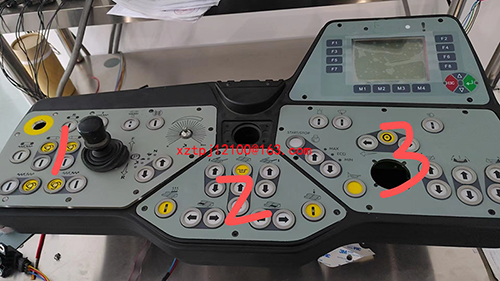 Fogler S1300-2 paver control console, display20277