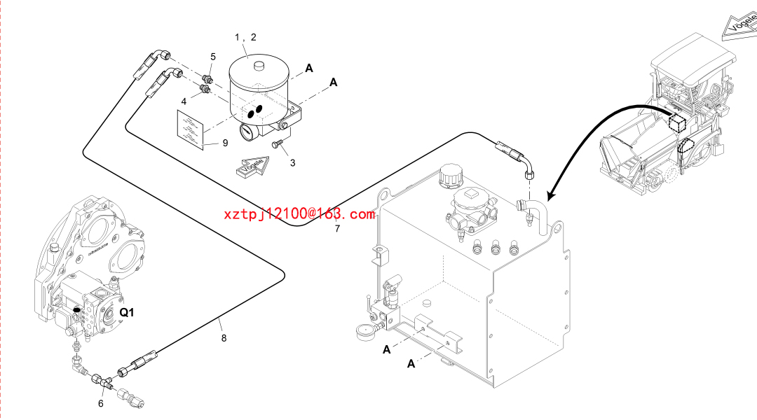 S1300-2 paver FILTER CARTRIDGE 2010805
