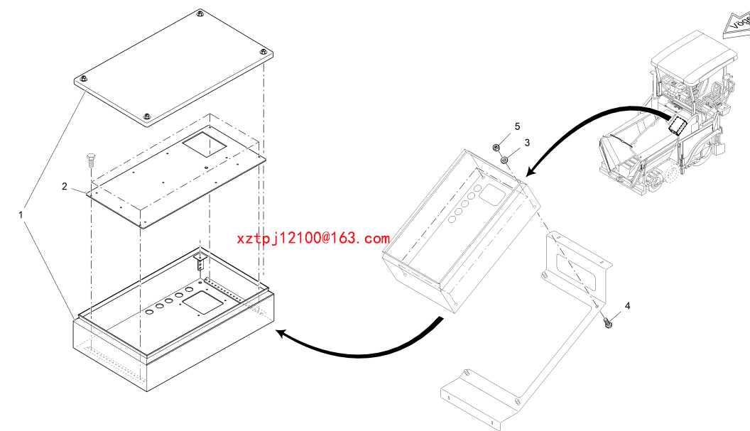 S1300-2 paver METAL PLATE 2057323