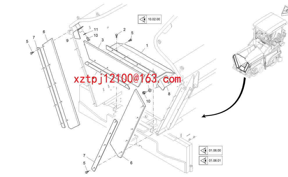 METAL PLATE 2048367,2048140,2067627,2067711,206772