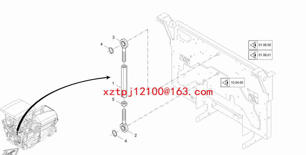 S1300-2 paver JOINT 2065517,2065826