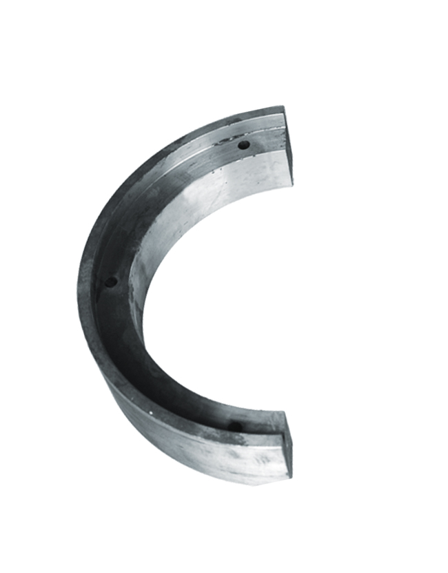 Volvo paver stirring lower sprocket dust flange 87