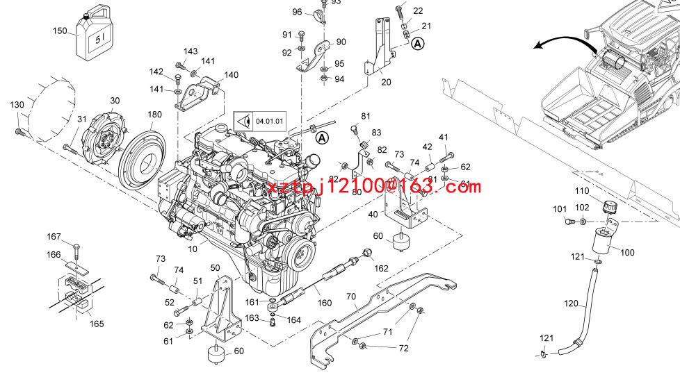 Fogler S1900-3 paver SCREW 9508220933 