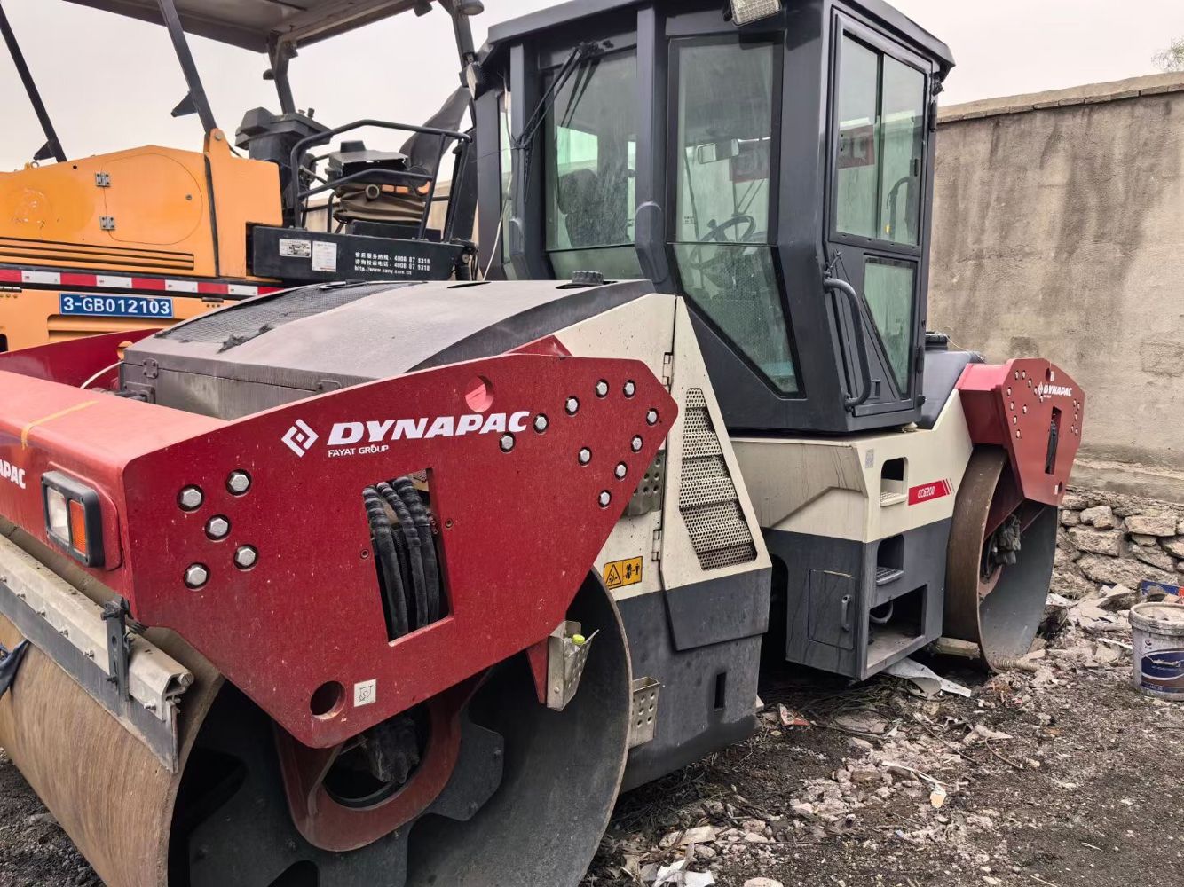 Dana Parker CC622 roller, second-hand equipment