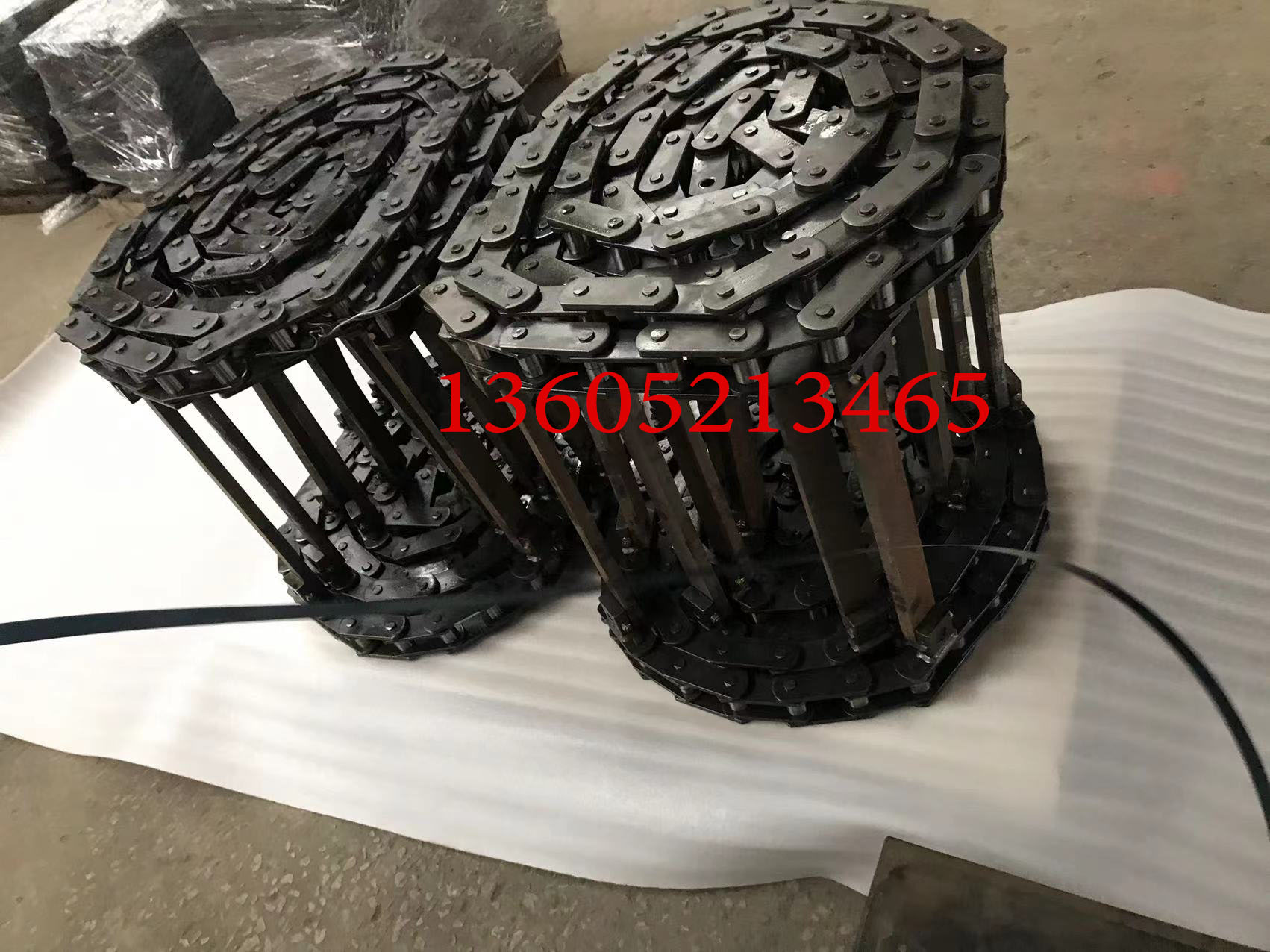 Asphalt bitumen paving conveyor floor chain ﻿