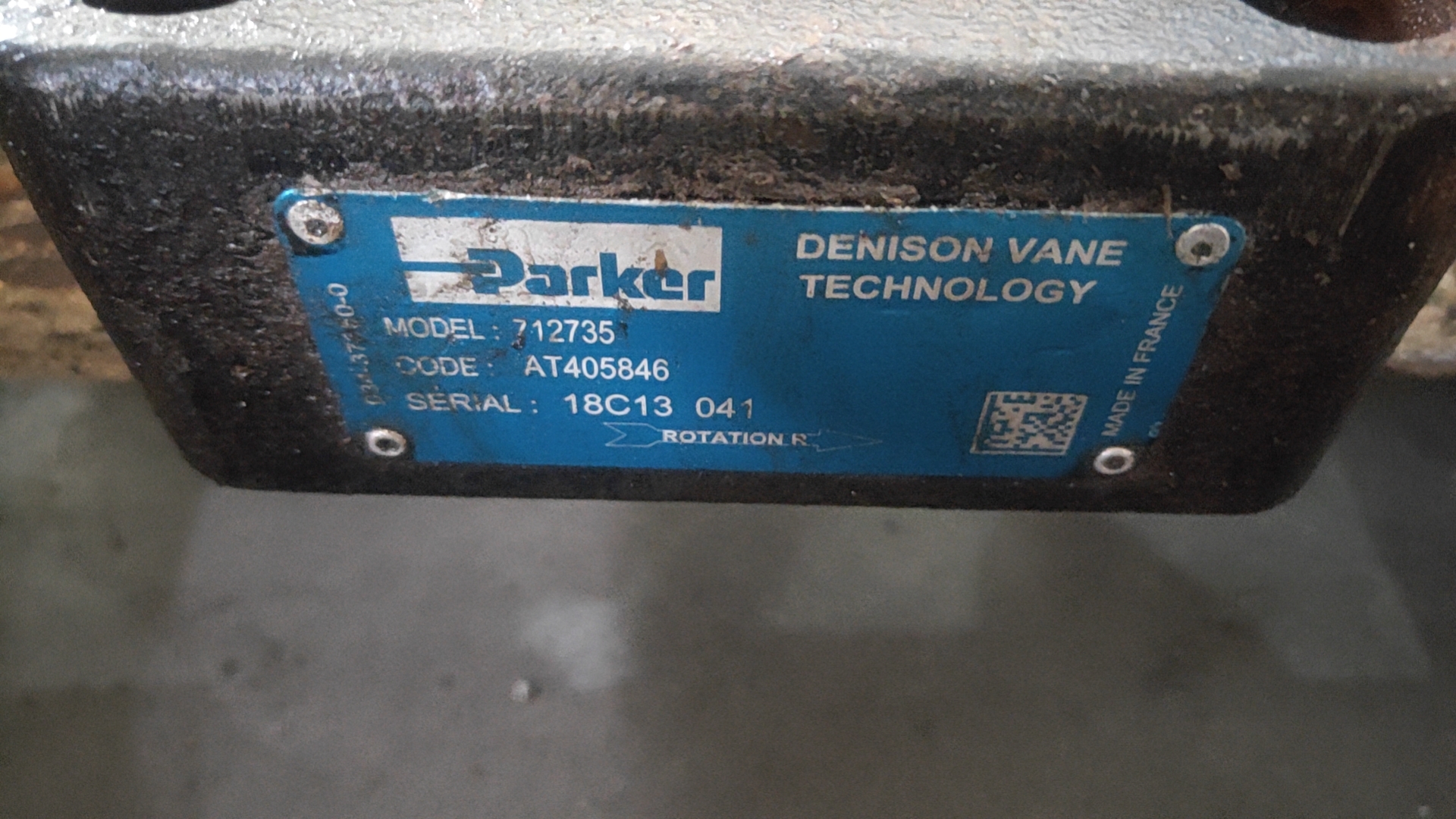 Excavator motor AT405846712735