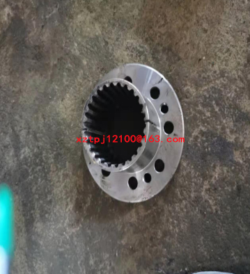 Spreader flywheel connecting plate connecting slee