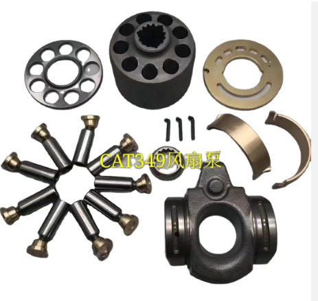 cat349 Rotary Group Cylinder Block Pistons Valve P