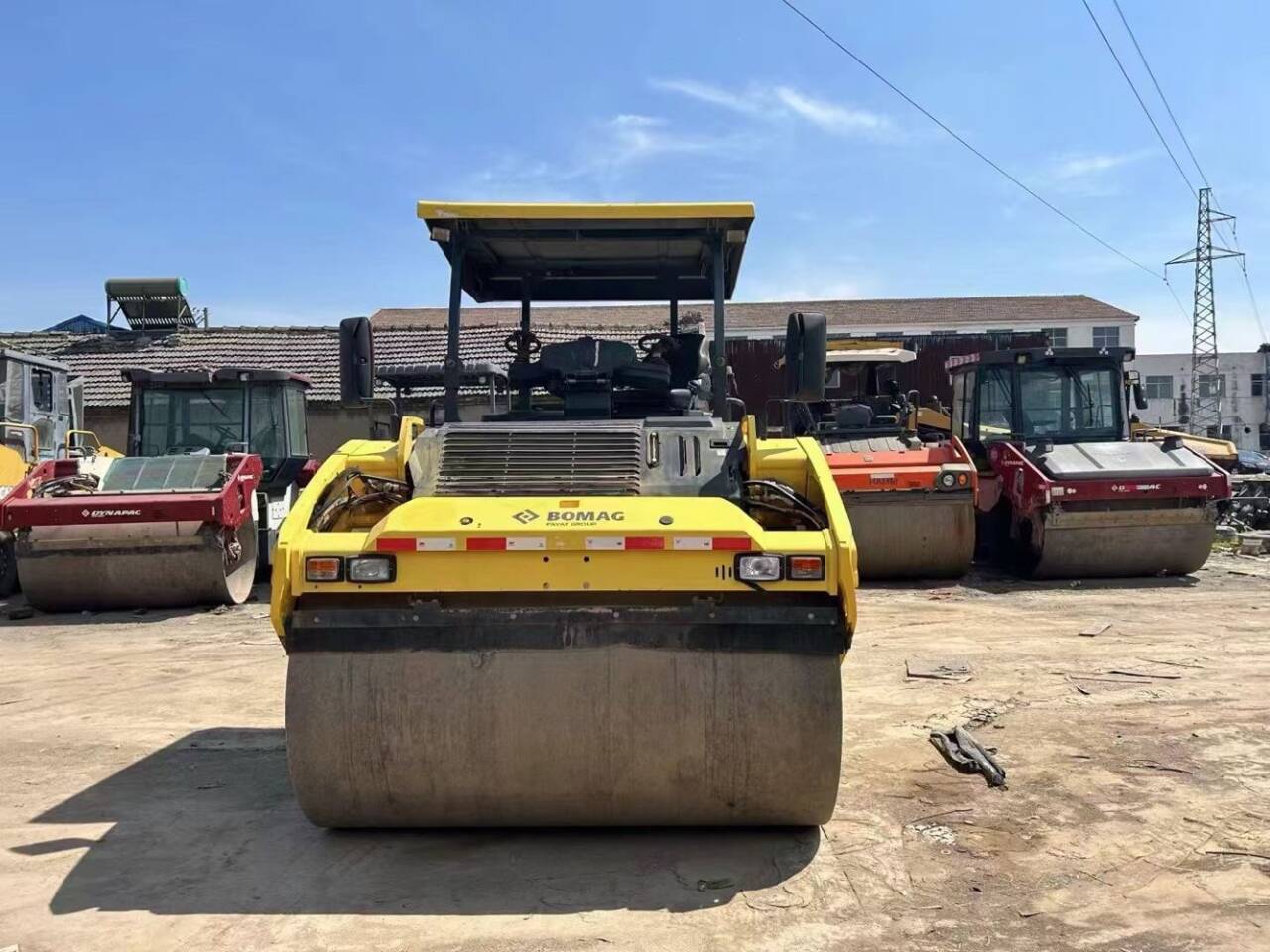 Second hand BMW 203 dual drum roller