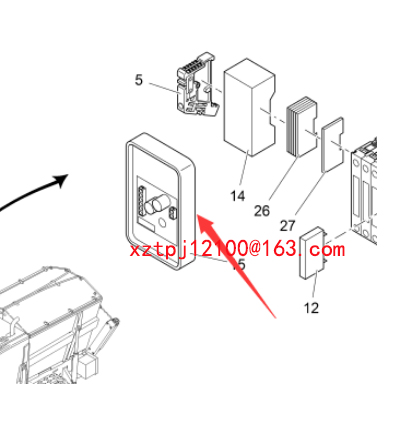 Voltage regulator for heating motor of paver 20118