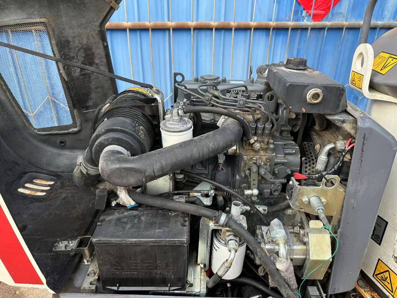 Second hand Dana Parker CC900 double drum roller