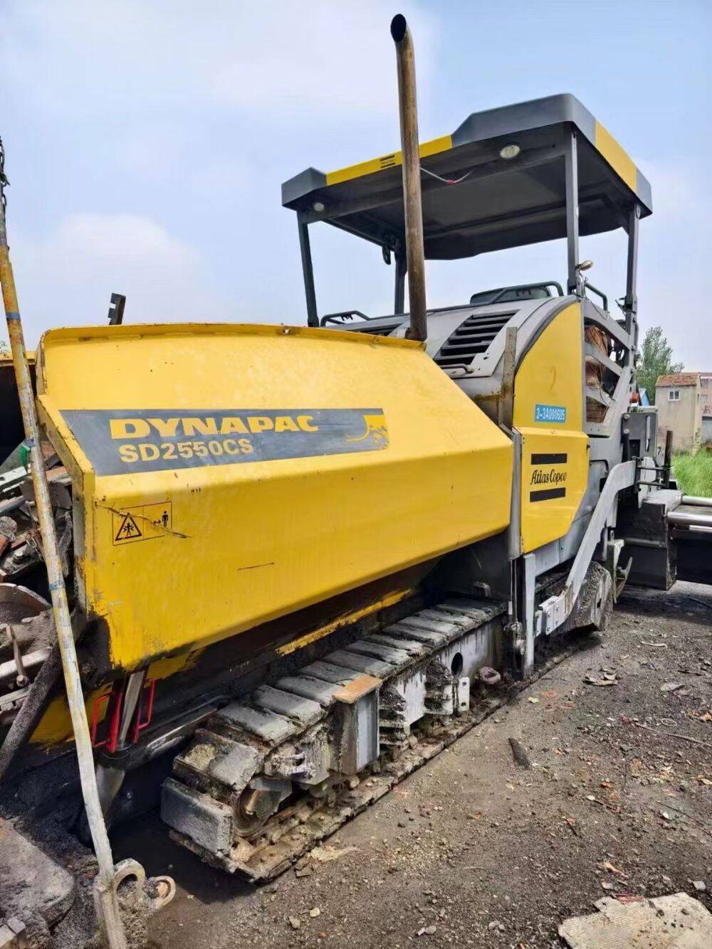 Second hand Dana Parker 2550 telescopic plate pave