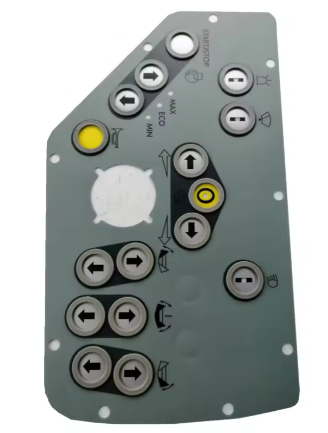 Main console control panel film sticker right part