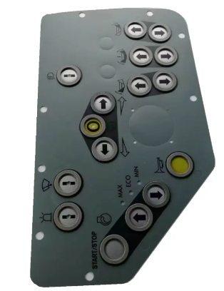 Asphalt paver machine electronic part main console