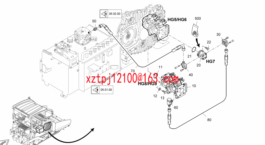 VOGELE S 2100-2 paver SCREW 9512310912