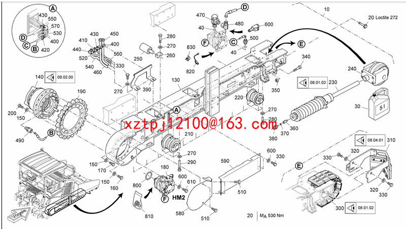 VOGELE s1900-3 paver SCREW 2038736