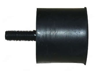 Paver foot pedal shock absorber block 58831660