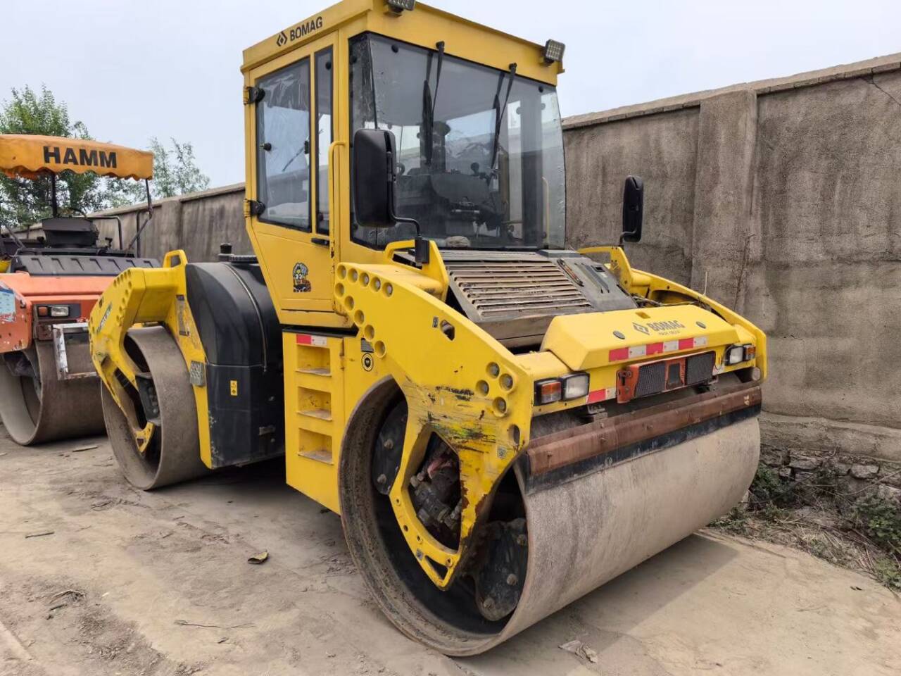 Used BMW 203 Double Steel Wheel Roller