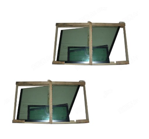 Danapak CC624 roller, left front upper glass 