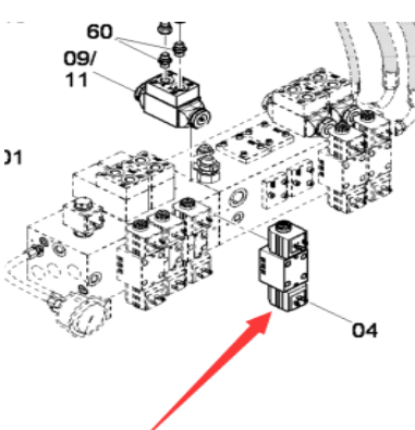 Danapak solenoid valve coil part number 4812036468