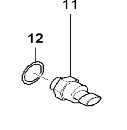 Danapak water temperature sensor part number D9666